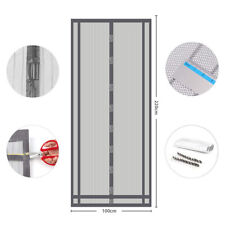 Magnet Fliegengitter Zuschneidbar Insektenschutz Tür Balkontür Magnetvorhang