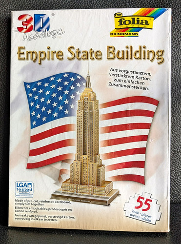 Empire state building - state, 3d
