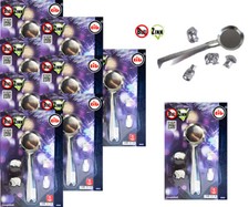 12 x Zinngießen - je 4 Zinn