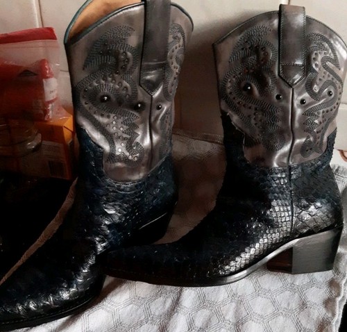 Linedance blaue cowboy stiefel - linedance,