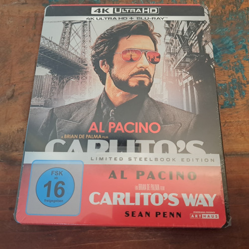 Carlito way steelbook - way, (steelbook