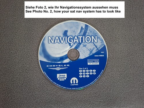 Navigation rb3 chrysler - navigation, cd