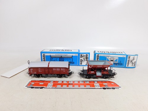 Märklin 2x güterwagen - h0,