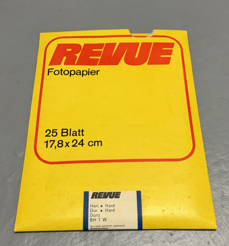 Revue fotopapier analog - bh, 1