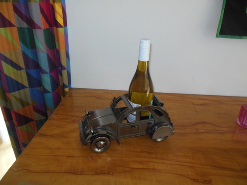 Weinflaschenhalter oldtimer - weinflaschenhalter,