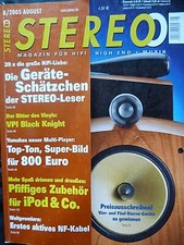 STEREO 8/05,GAMUT CD MKII,D 3,D 200 MK II,L 5,PIEGA P5 LTD MK II,VPI BLACK NIGHT