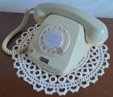 Altes Wählscheibentelefon 1973, POST FeTAp 611 GbAnz-2, voll funktionsfähig -TOP