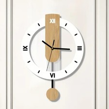 Wanduhr Holz mit