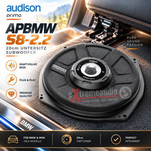 Audison apbmw 20 cm - audison, s8-2.2