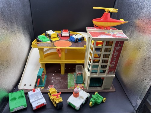 Vintage fisher price - price, parkrampe