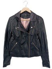 ONLY Kunstlederjacke Damen Jacke Gr. DE 36 schwarz Casual-Look