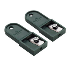 2 x Faber Castell Minenspitzer Anspitzer für TK Minen bis 2 mm grün 184100