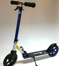 Scooter Lionman Alu 205 mm Roller Kickboard  Klapproller blau XLM 9028