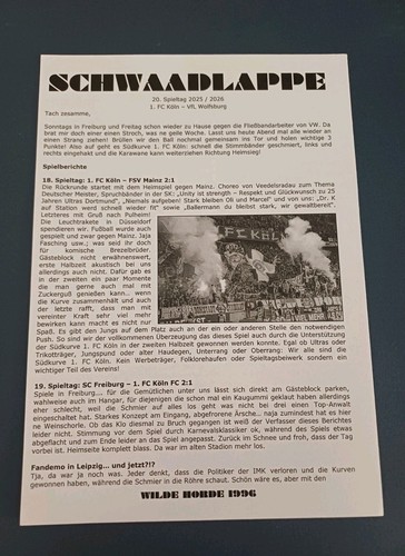 Fanzine ultras flyer - fanzine,