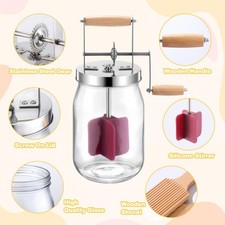 Buttermaschine mit handkurbel - buttermaschine,