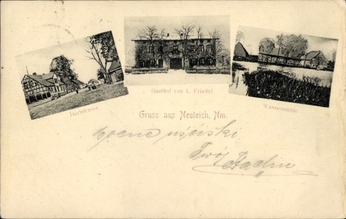 Chełst neuteich neumark - ak,