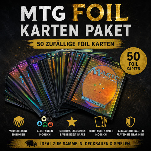 Mtg foil karten paket magic - foil,
