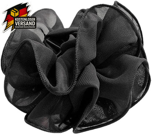 Große chiffon haarklammer - große,
