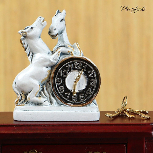 Miniatur kaminuhr uhr - miniatur,