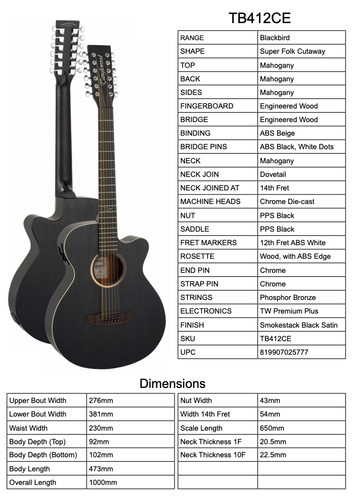 Gitarre tanglewood modell - tanglewood,,