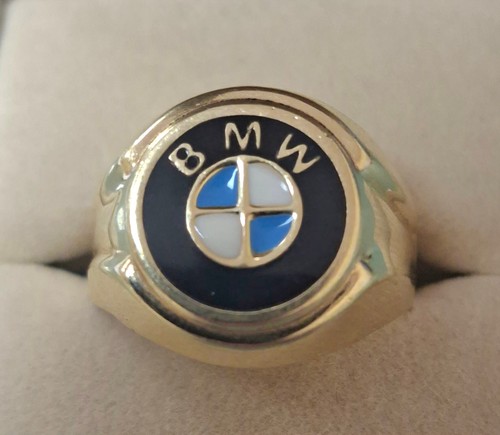 Bmw herrenring 585er - bmw, gold