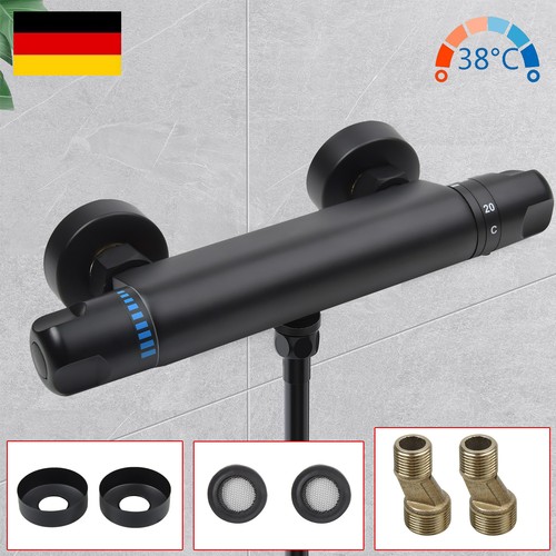 Bad duscharmatur schwarz matt - bad,