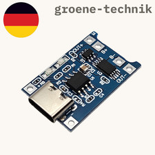 Tp4056 usb 18650 li - usb-c,