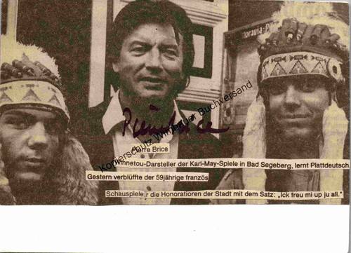Original autogramm pierre - autogramm,