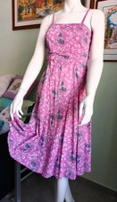 Kleid rosa geblümt boho - kleid,