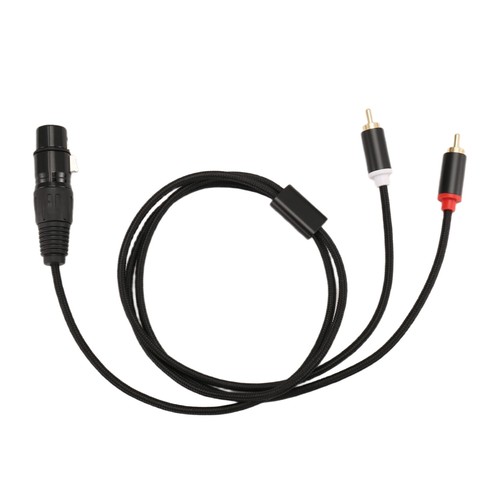 Poliges xlr stecker auf - 3-poliges, xlr-stecker-auf-dual