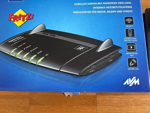 Fritz box 7390 wlan router - 7390, dsl