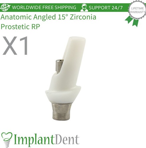 Dental anatomic angled - 1x, 15°