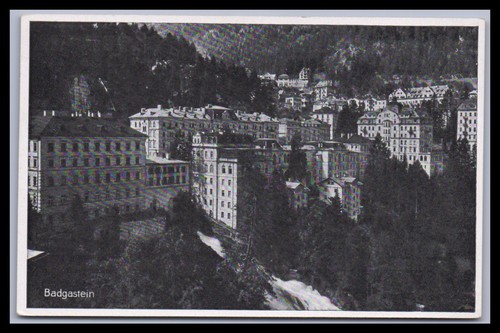 Ansichtskarte bad gastein - gastein,