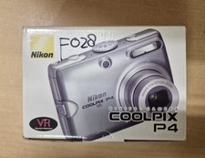 Nikon Coolpix P4 VR 8.1 Megapixel 3.5 Zoom Vibration Reduction Camera - BOXED