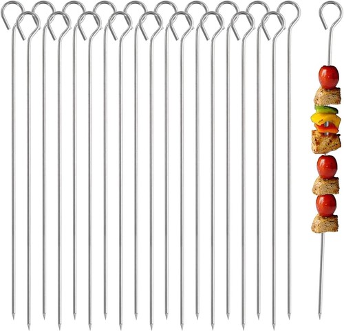 Schaschlikspieße edelstahl - schaschlikspieße, 30