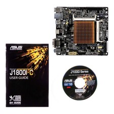 ASUS J1800I-C Intel Celeron J1800 SoC DDR3 SO-DIMM PCIe miniITX mit CD + MANUAL
