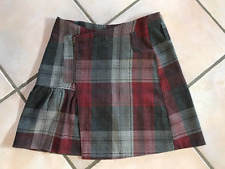 PHILDAR KARO-DAMEN-MINI-WOLLE-WICKEL-ROCK Gr.36/38 KARO-MUSTER extravagant