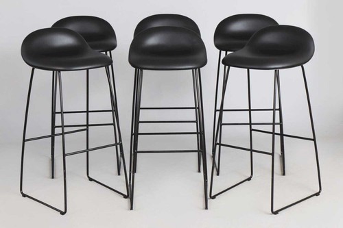 Gubi barhocker leder - 3d,