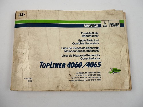 Deutz fahr topliner 4060 - deutz,