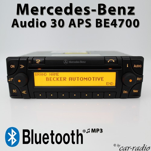 Original mercedes audio aps - mercedes,