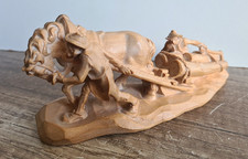 Vintage Holzfigur sehr feine