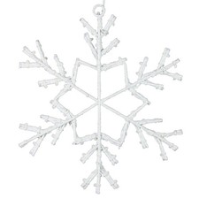 Schneeflocke mit schneeoptik - schneeflocke,