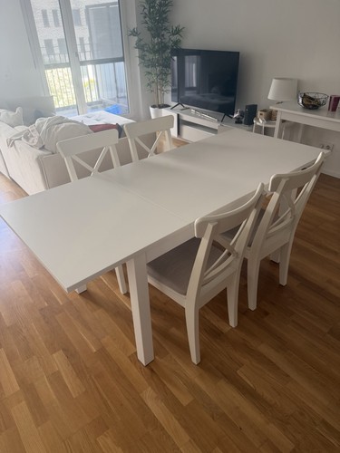 Extendable dining table ikea - dining,