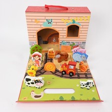 Bauernhof Farm Set Reisekoffer