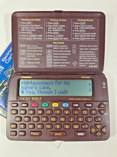 Franklin bookman electronic - franklin,