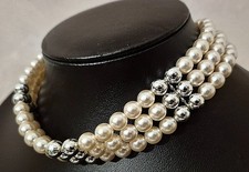 Perlencollier Kunstperlen