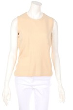 REPEAT cashmere Cashmere-Silk-Blend Top L beige