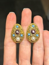 Florenza vintage ohrringe gold - florenza,