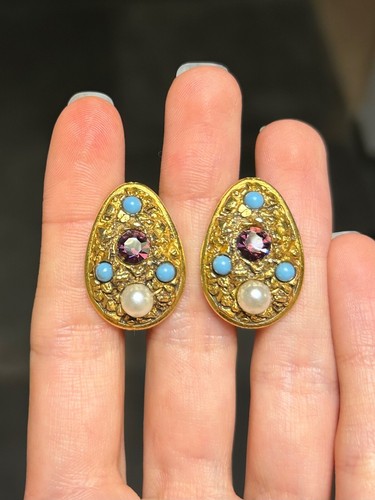 Florenza vintage ohrringe - vintage,
