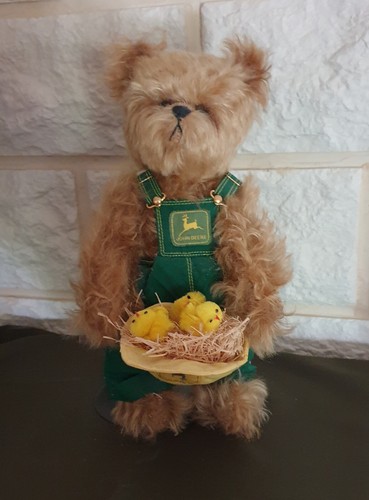John deere mohair teddybär - deere,